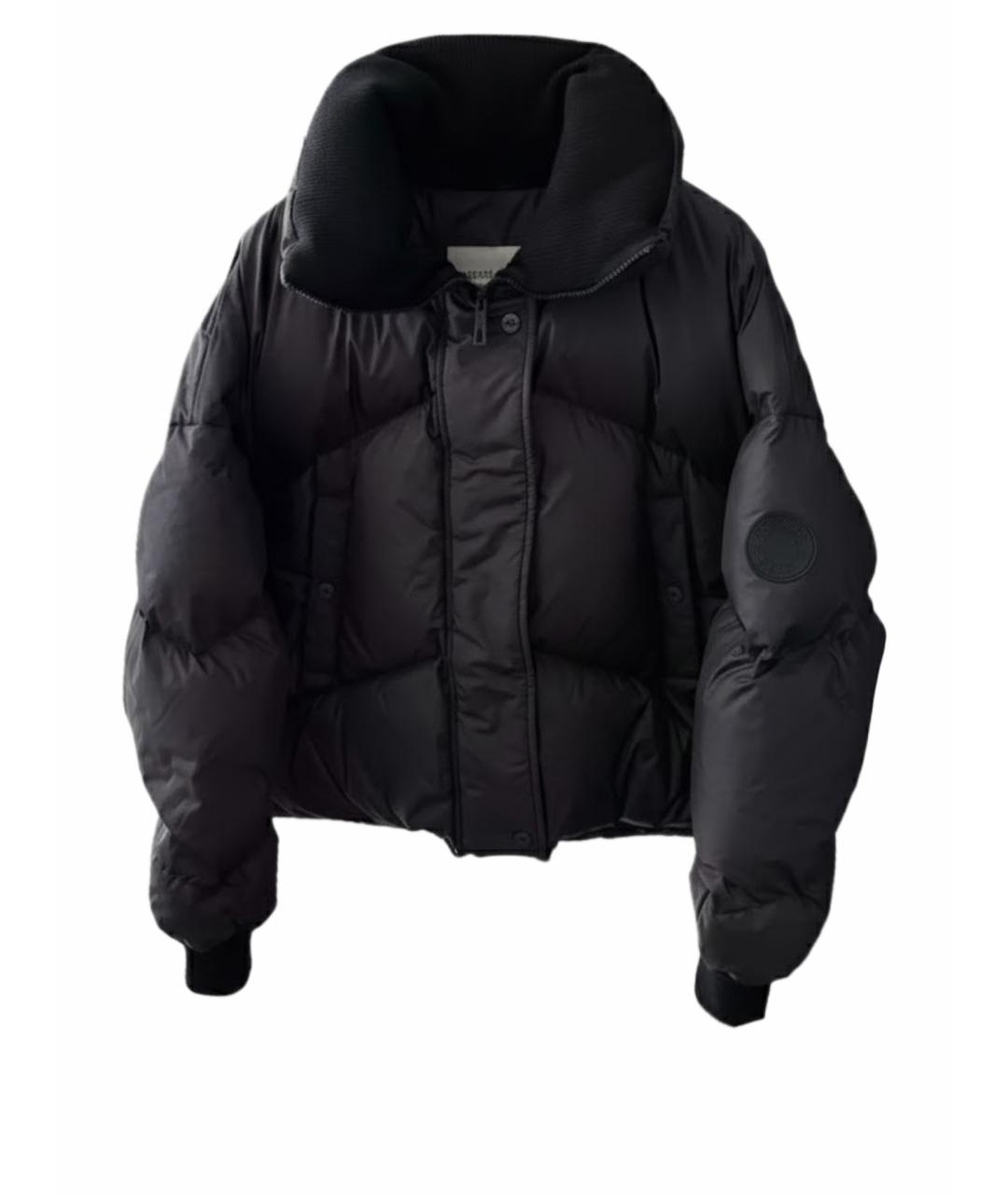 HERMES Черный пуховик, фото 1