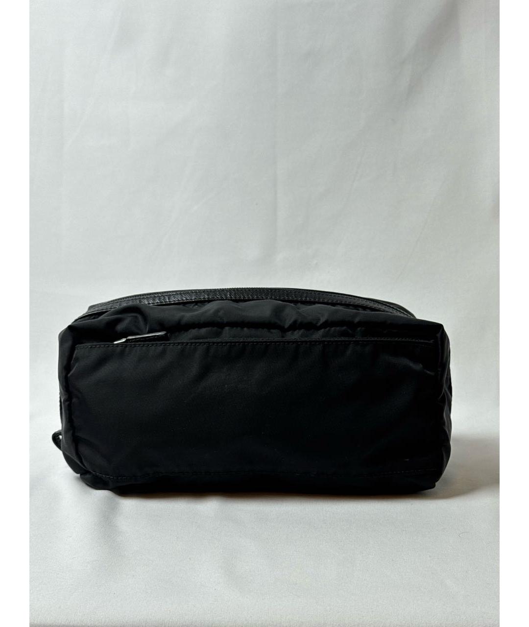 PRADA Черная барсетка, фото 3