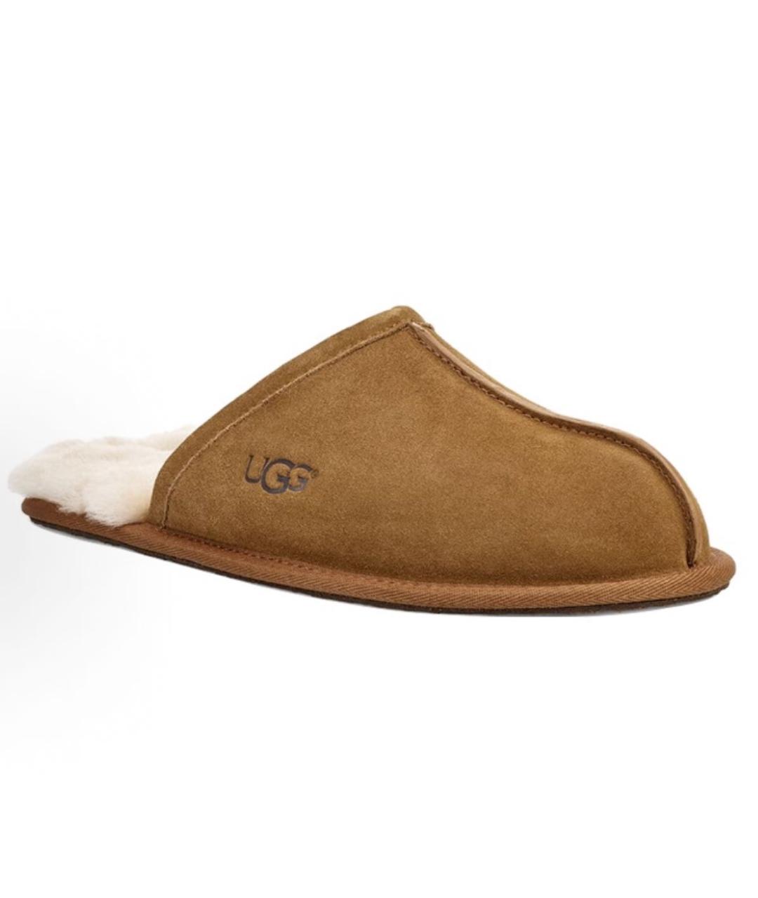UGG AUSTRALIA Коричневые замшевые мюли, фото 3