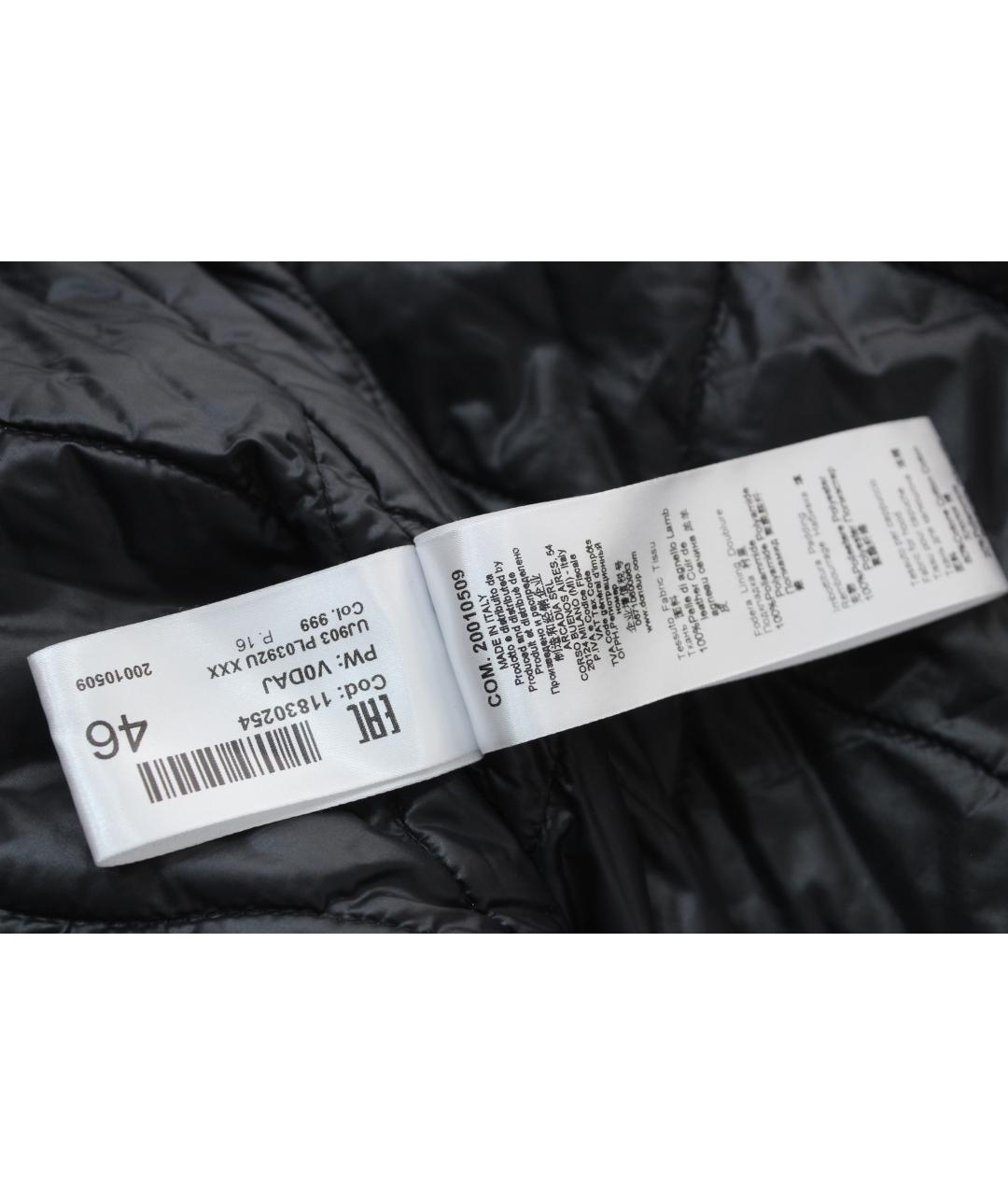 DONDUP Черная кожаная куртка, фото 8