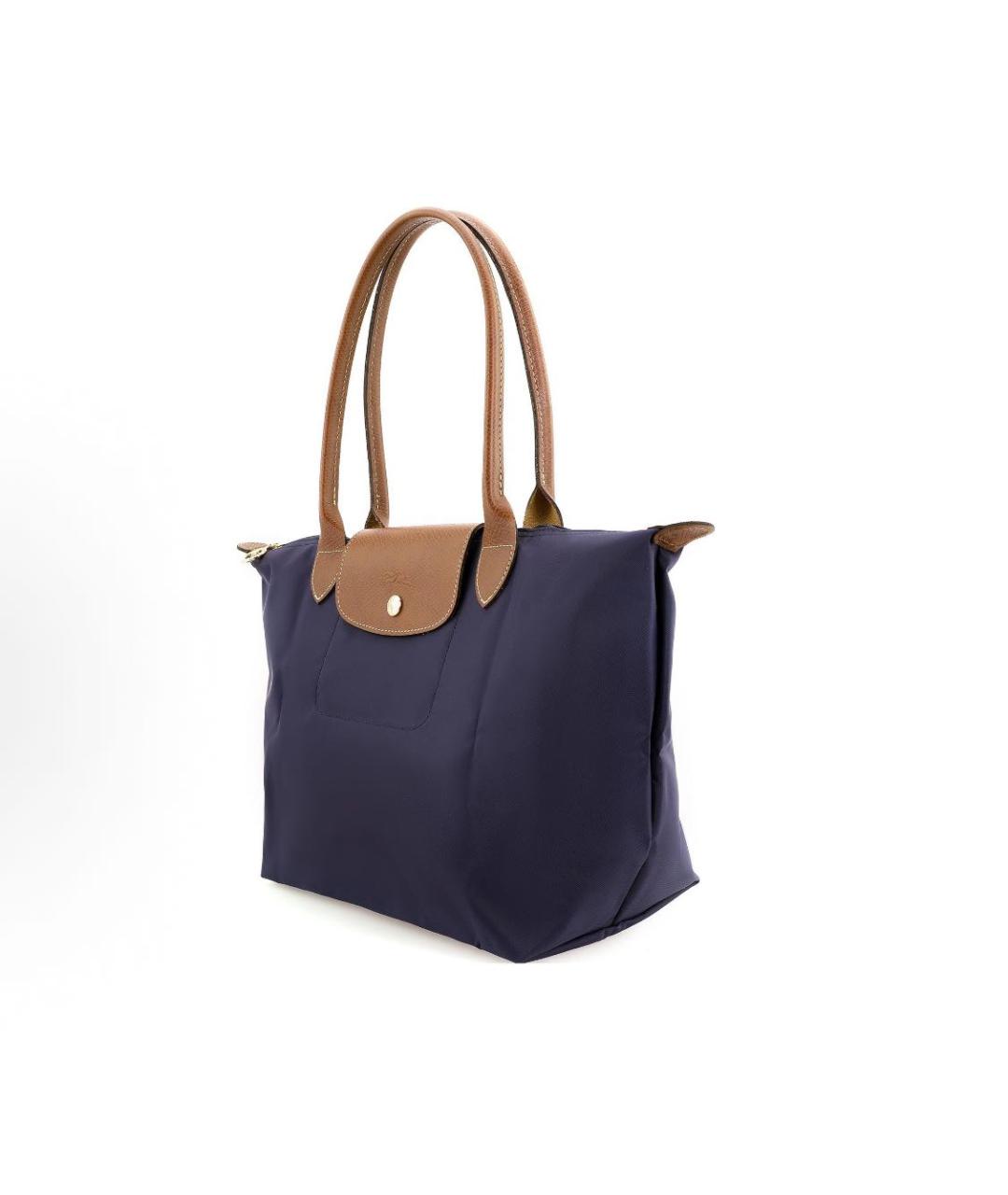 LONGCHAMP Темно-синяя сумка через плечо, фото 4