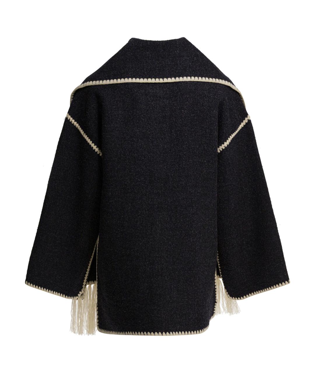 TOTEME Серое шерстяное пальто, фото 2