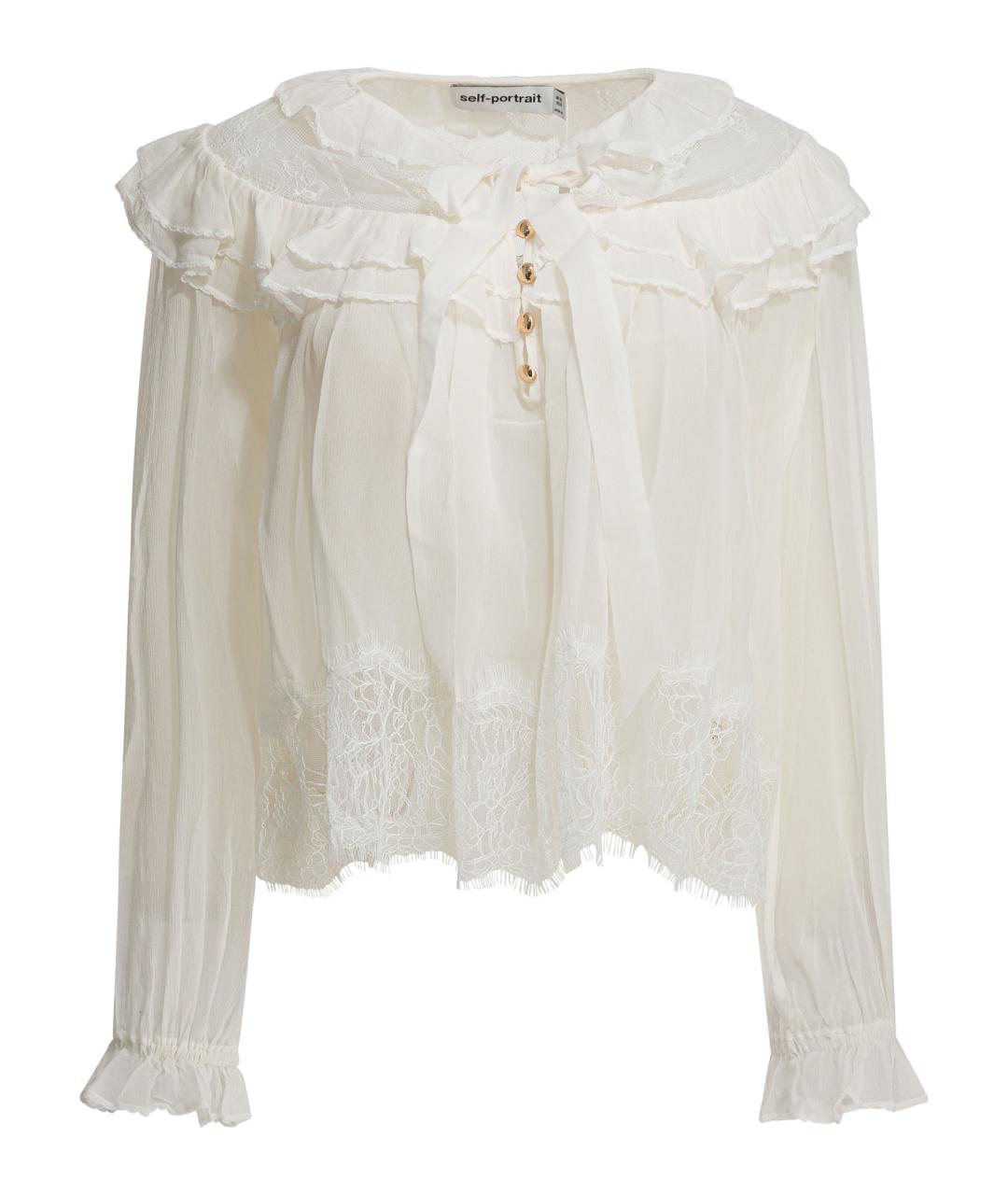 SELF-PORTRAIT Белая блузы, фото 1
