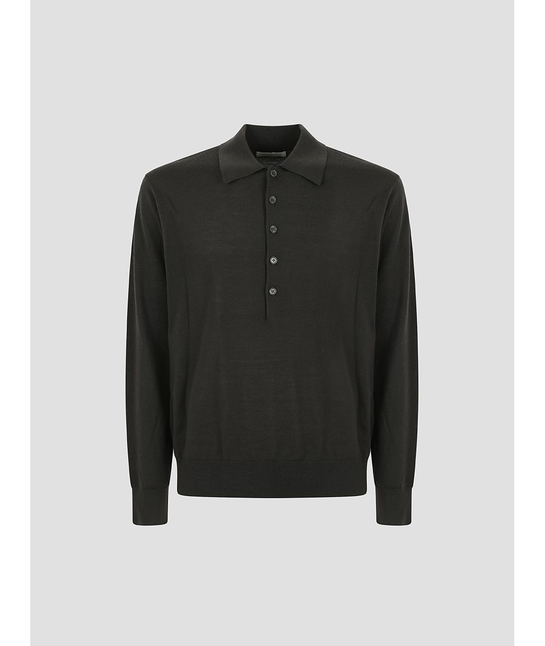 DRIES VAN NOTEN Хаки льняной джемпер / свитер, фото 4