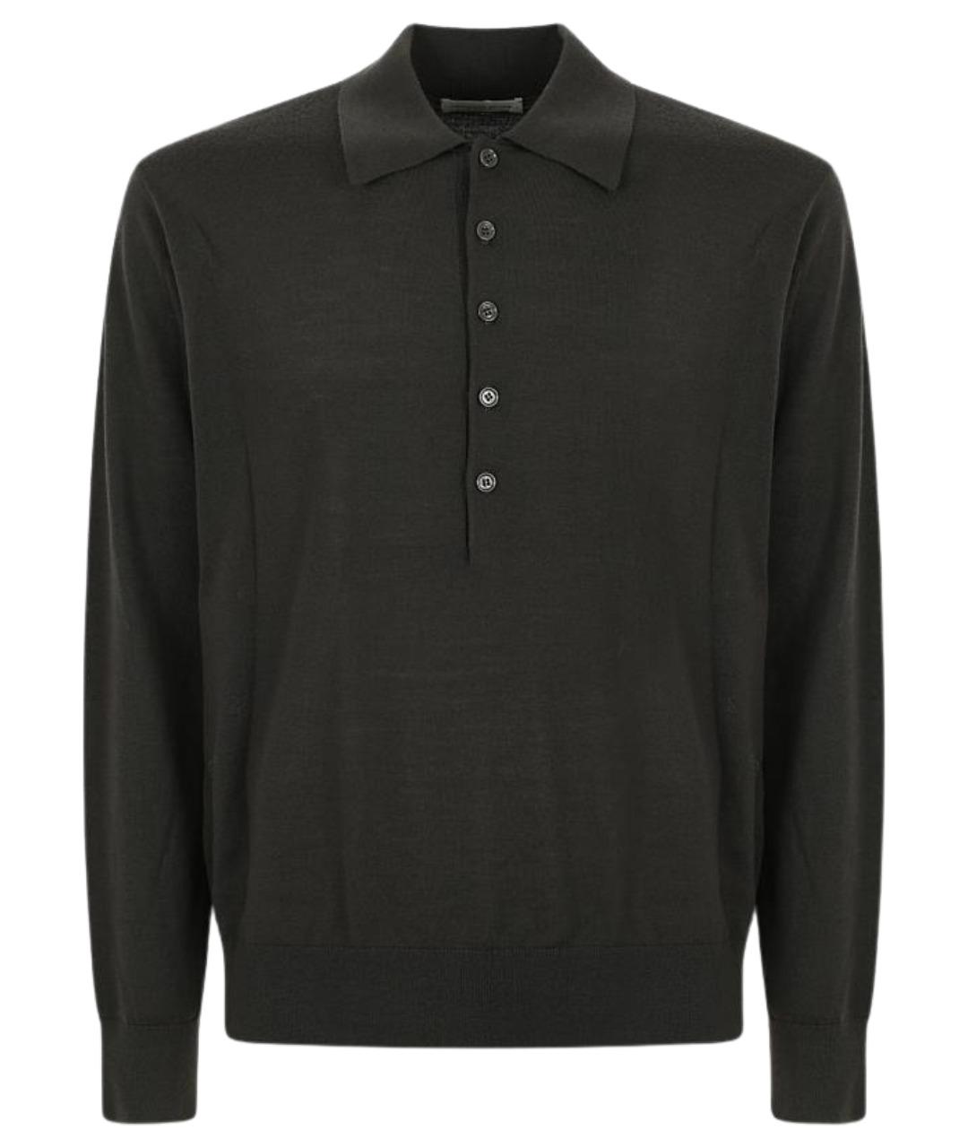 DRIES VAN NOTEN Хаки льняной джемпер / свитер, фото 1