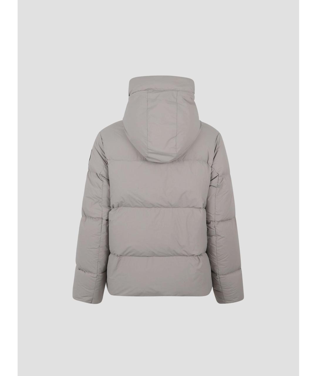 CANADA GOOSE Бежевый атласный пуховик, фото 2