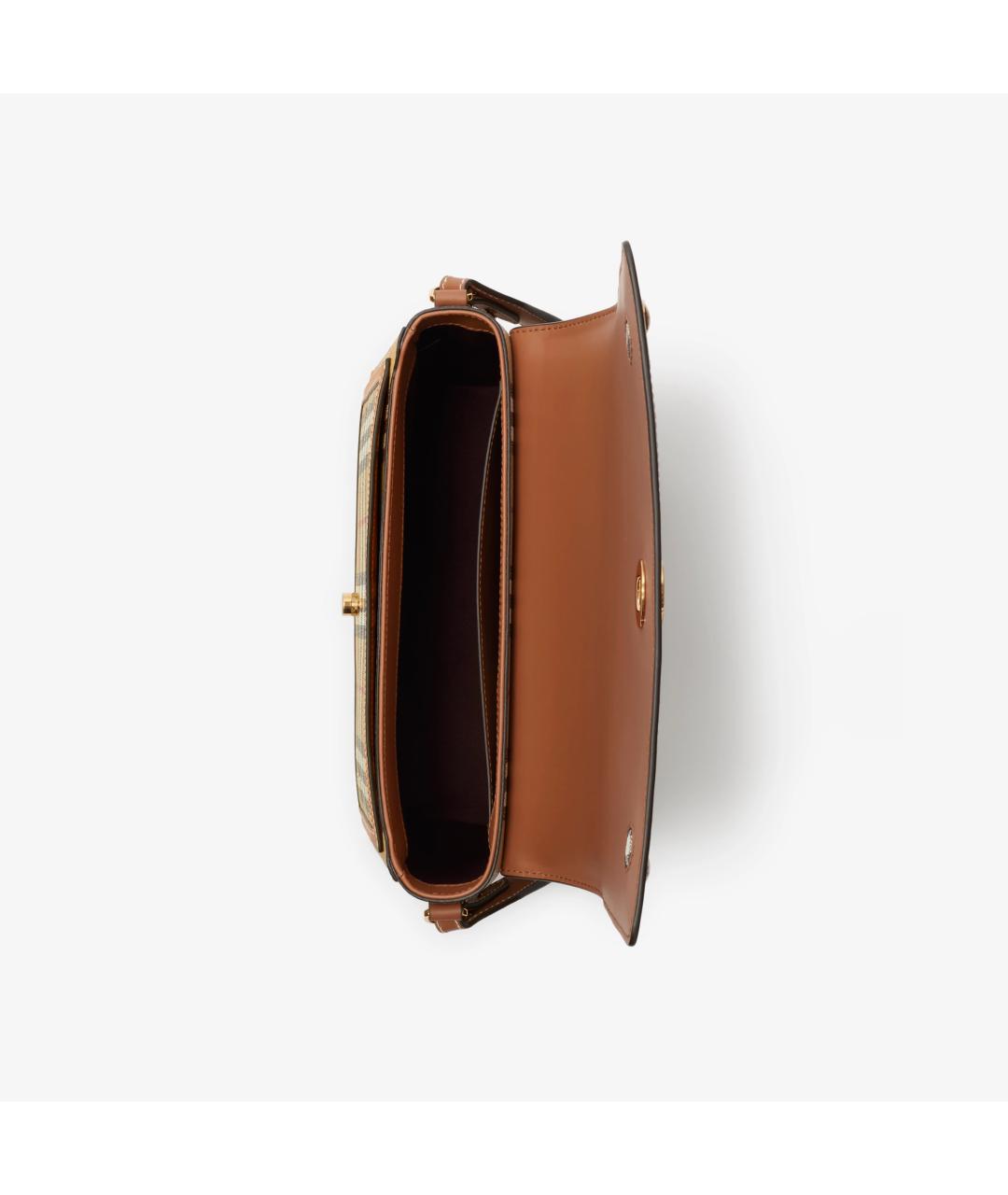 BURBERRY Коричневая сумка через плечо, фото 2