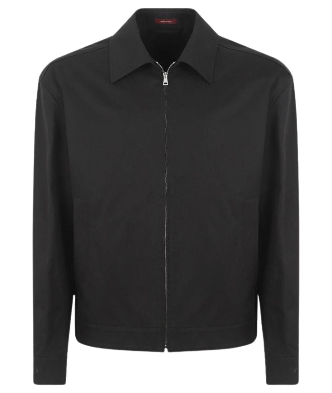 GUCCI Черная хлопковая куртка, фото 1