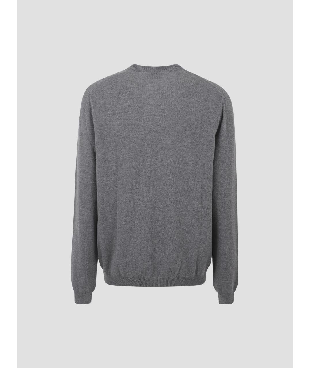 GUCCI Серый кашемировый джемпер / свитер, фото 2