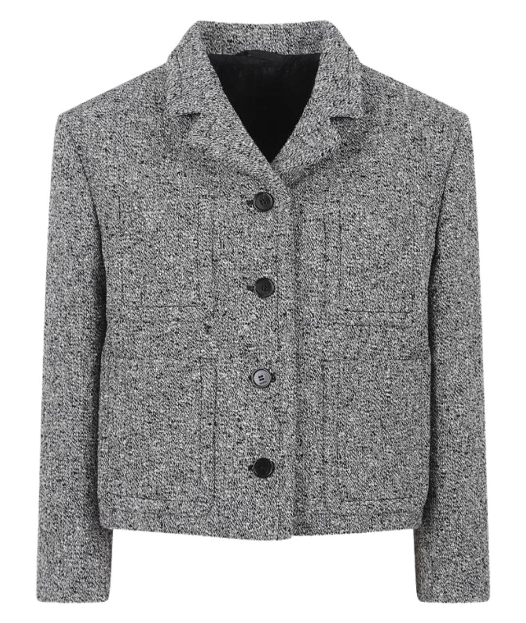 GUCCI Мульти хлопковый жакет/пиджак, фото 1