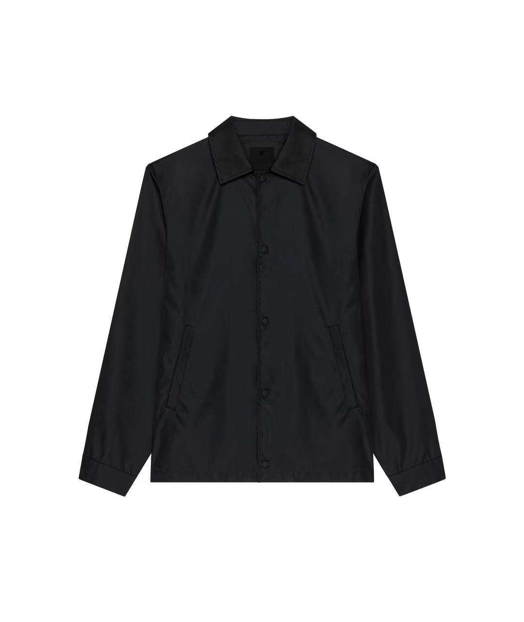 GIVENCHY Черная полиамидовая куртка, фото 1