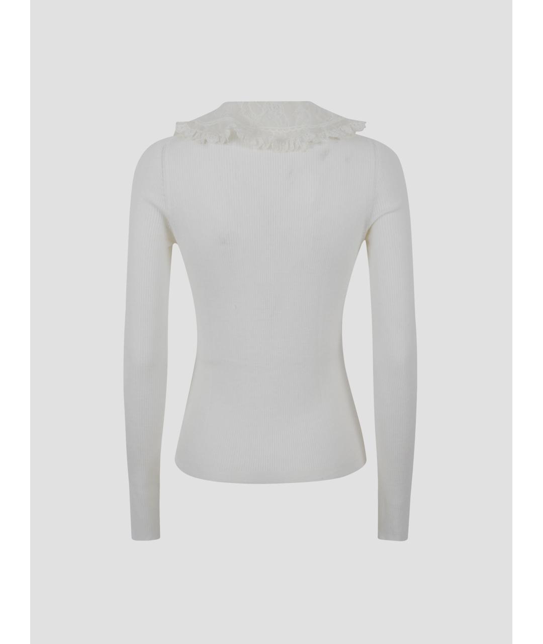 CHLOE Белый шерстяной джемпер / свитер, фото 2