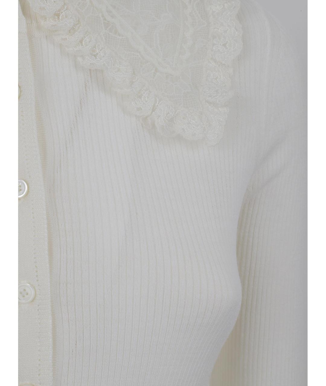 CHLOE Белый шерстяной джемпер / свитер, фото 3