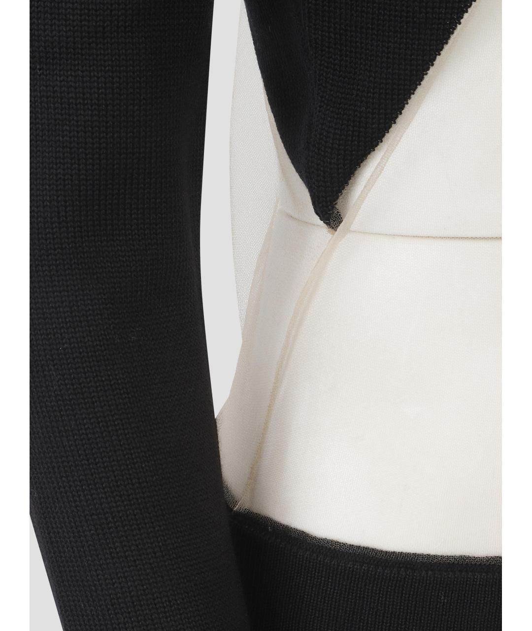 DURAN LANTIK Черный шерстяной джемпер / свитер, фото 3