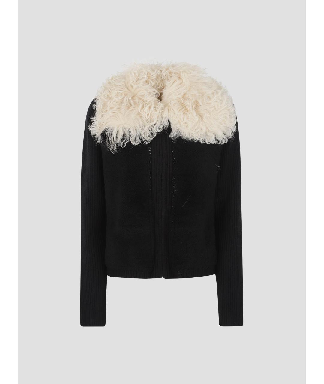 MARNI Черная шерстяная куртка, фото 4