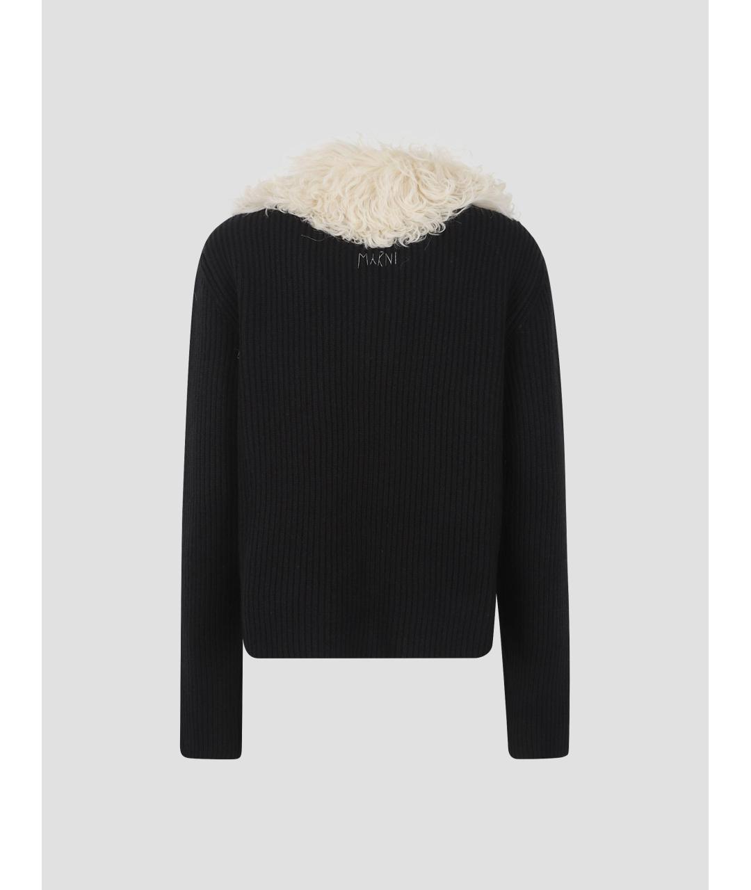 MARNI Черная шерстяная куртка, фото 2