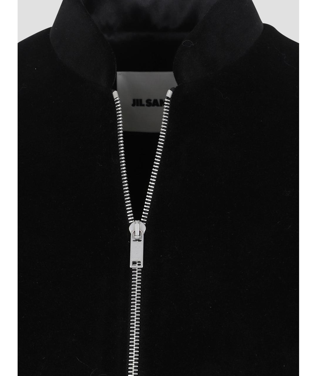 JIL SANDER Черная полиэстеровая куртка, фото 3