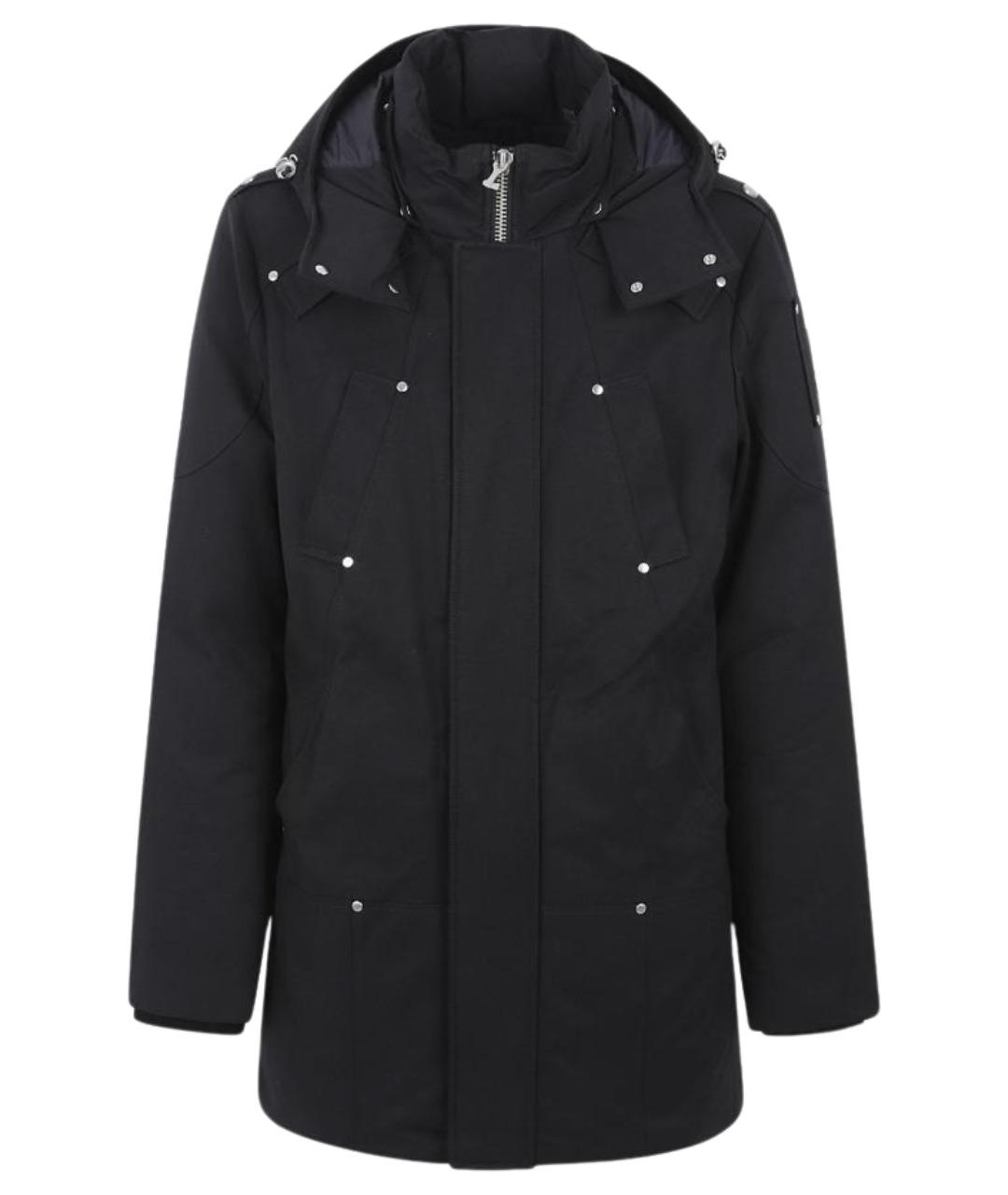 MOOSE KNUCKLES Черная хлопко-эластановая парка, фото 1