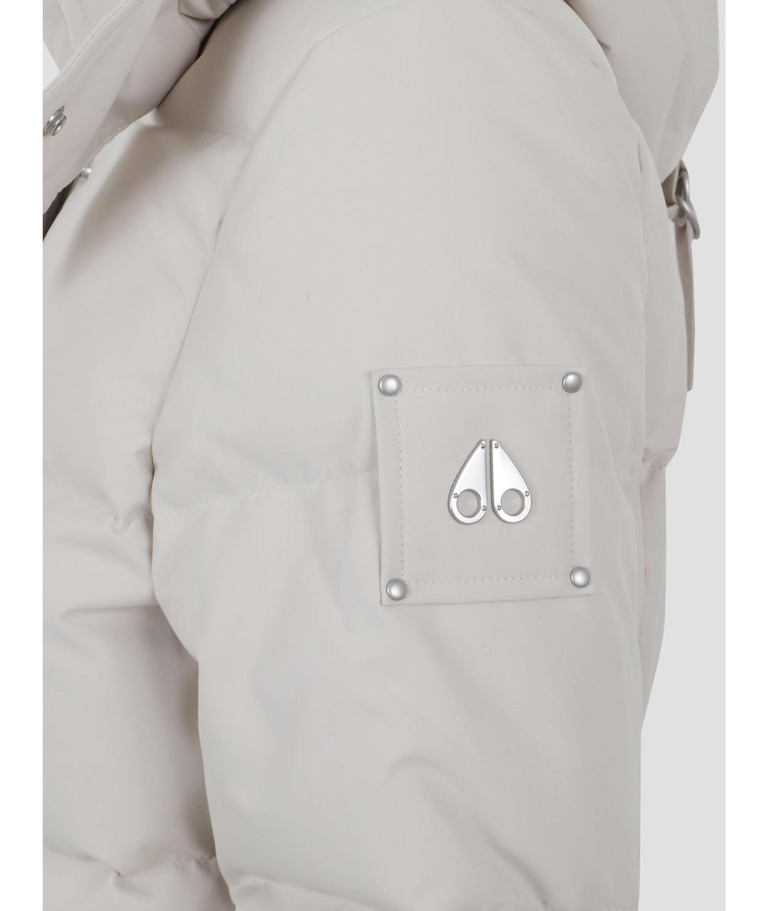 MOOSE KNUCKLES Бежевый полиэстеровый пуховик, фото 3