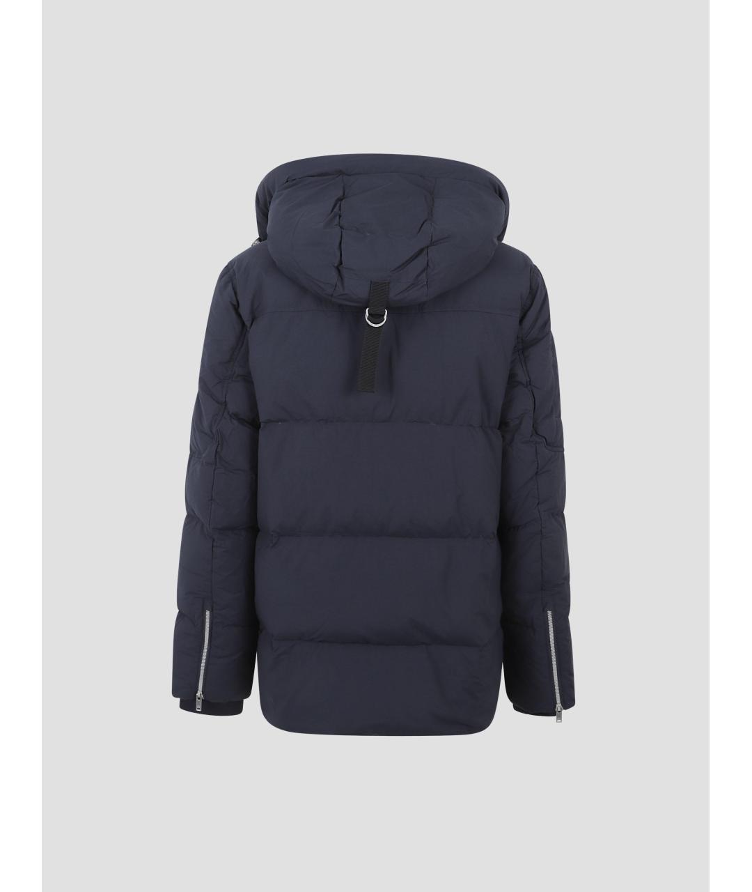 MOOSE KNUCKLES Темно-синий полиамидовый пуховик, фото 2