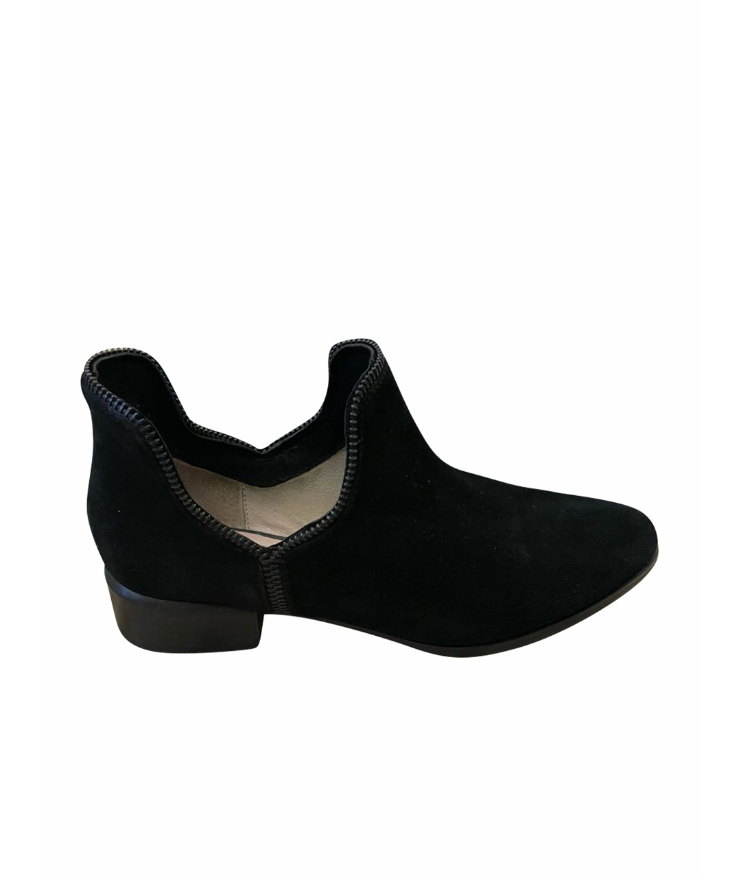 SENSO Черные замшевые ботинки, фото 1