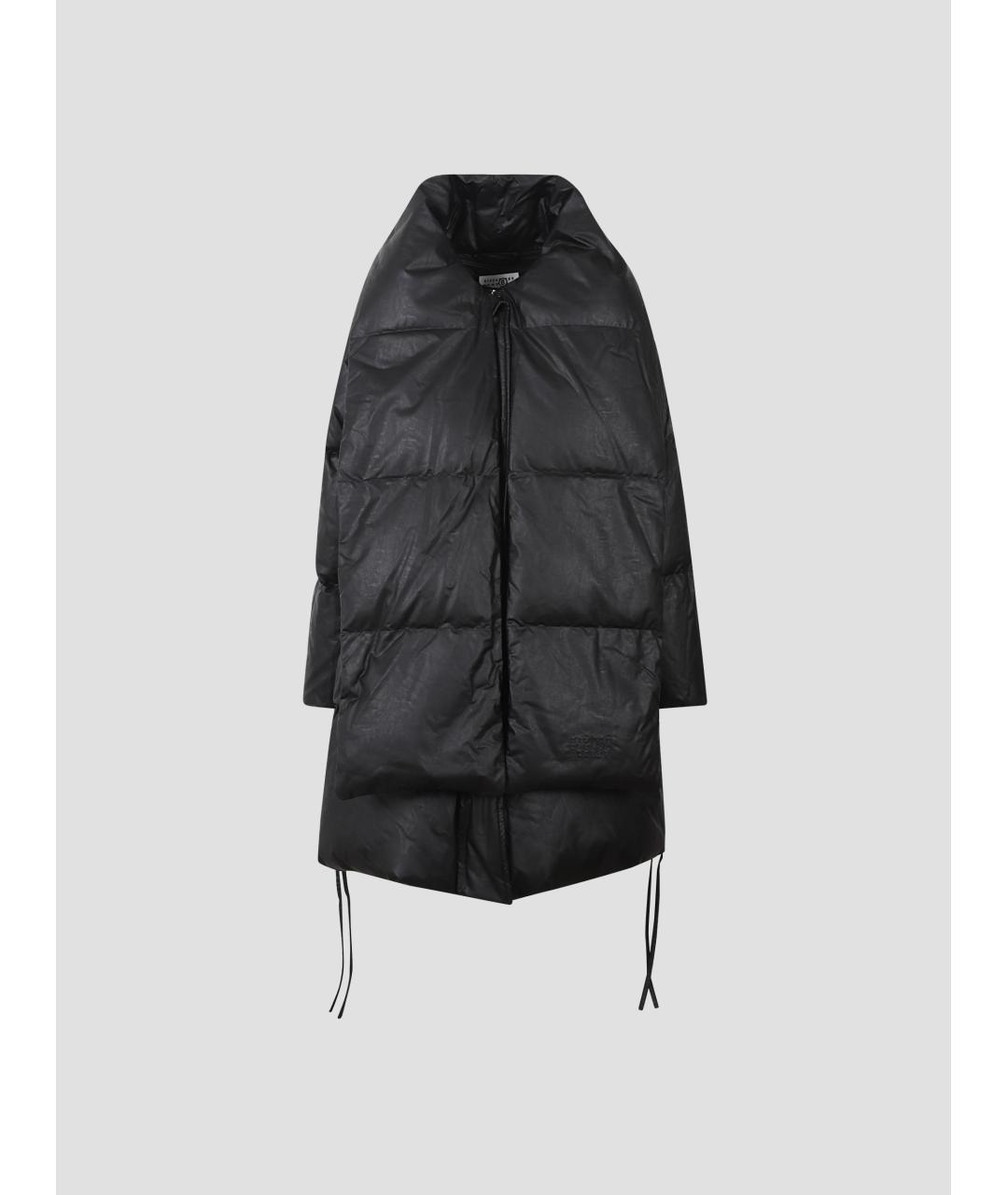 MM6 MAISON MARGIELA Черный пуховик, фото 4