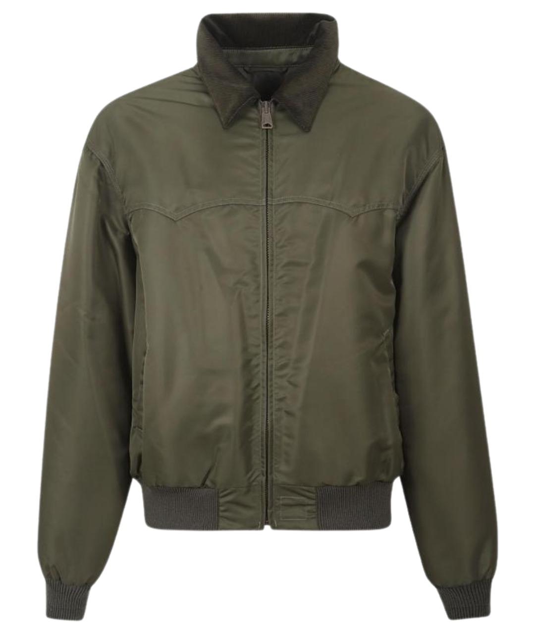 MAISON MARGIELA Хаки полиамидовая куртка, фото 1