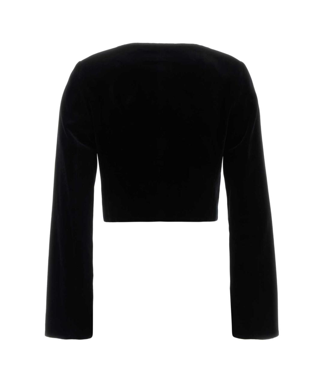 CHLOE Черный хлопковый жакет/пиджак, фото 2