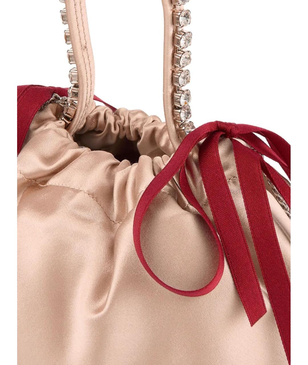 JIMMY CHOO Розовая сумка с короткими ручками, фото 3