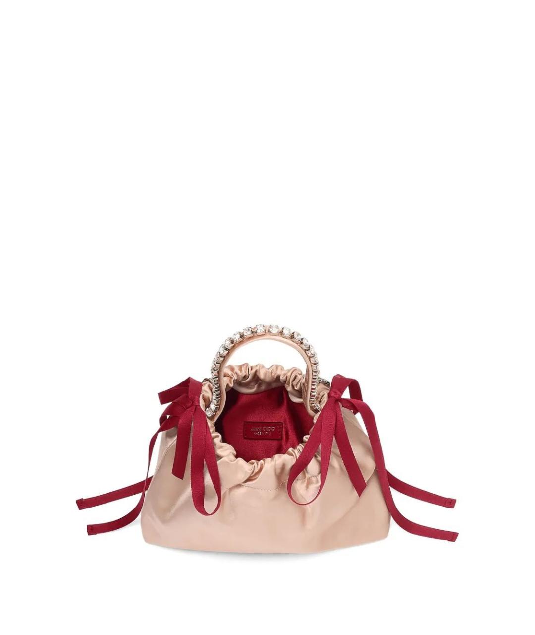 JIMMY CHOO Розовая сумка с короткими ручками, фото 2