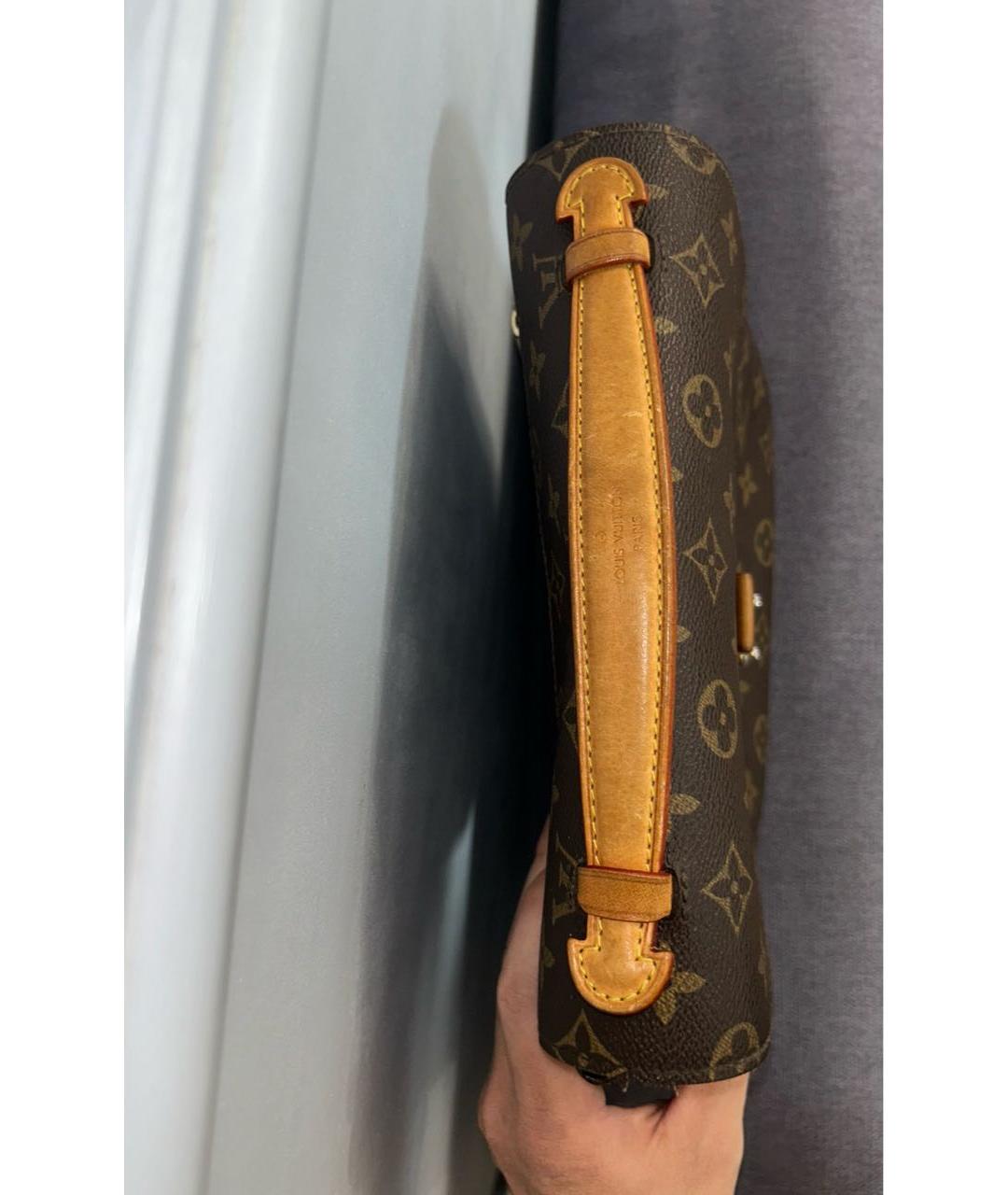 LOUIS VUITTON Коричневая сумка через плечо, фото 6