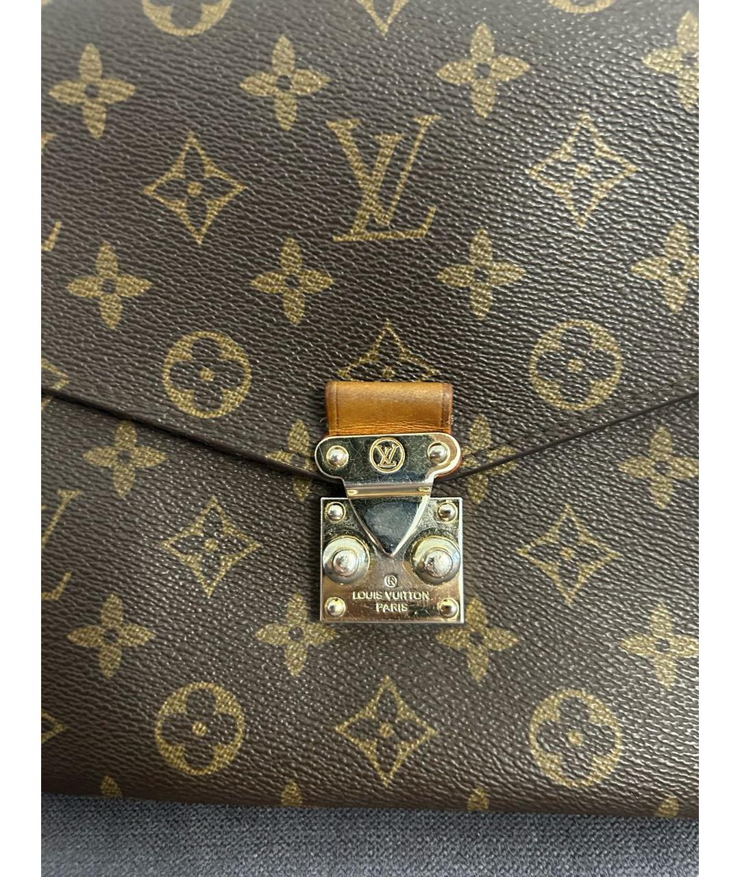 LOUIS VUITTON Коричневая сумка через плечо, фото 5