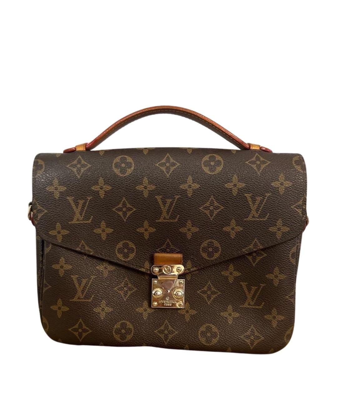 LOUIS VUITTON Коричневая сумка через плечо, фото 1