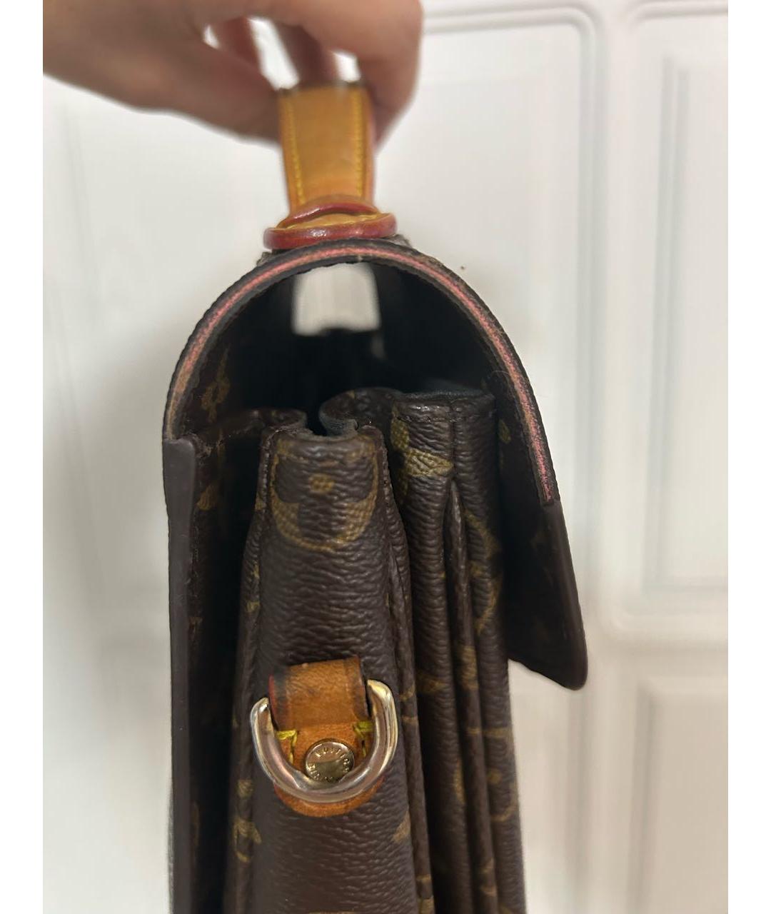 LOUIS VUITTON Коричневая сумка через плечо, фото 8