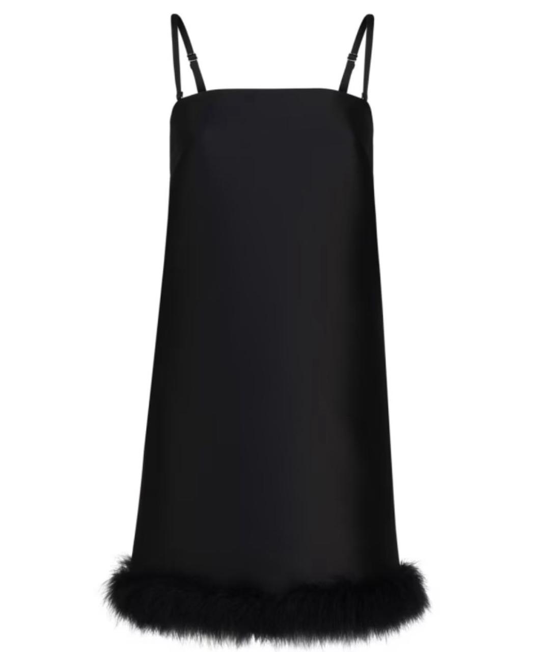 SPORTMAX Черное коктейльное платье, фото 1