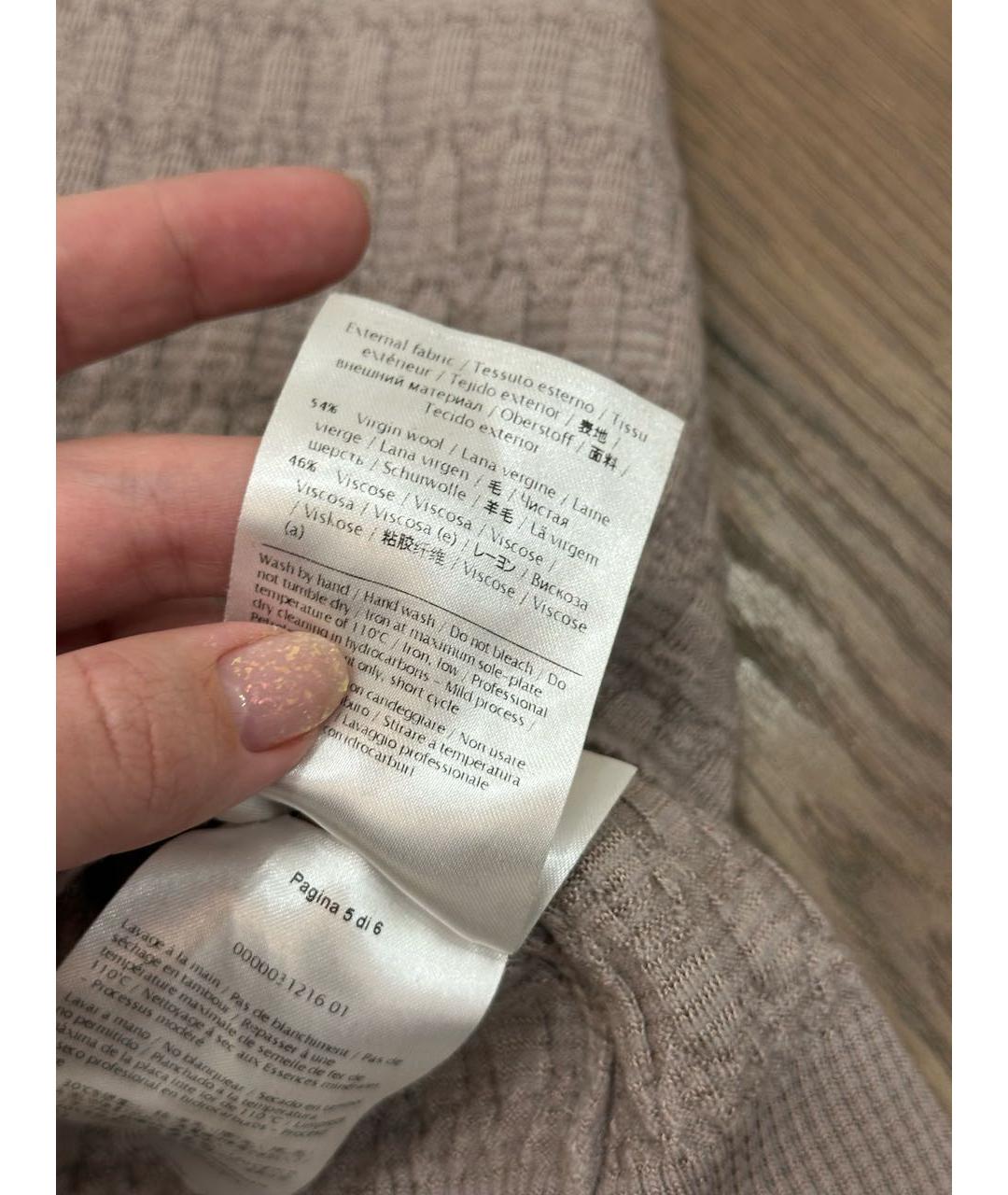 MISSONI Фиолетовая шерстяная водолазка, фото 6