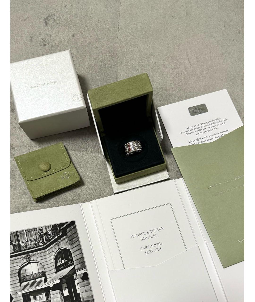 VAN CLEEF & ARPELS Белое кольцо из белого золота, фото 5