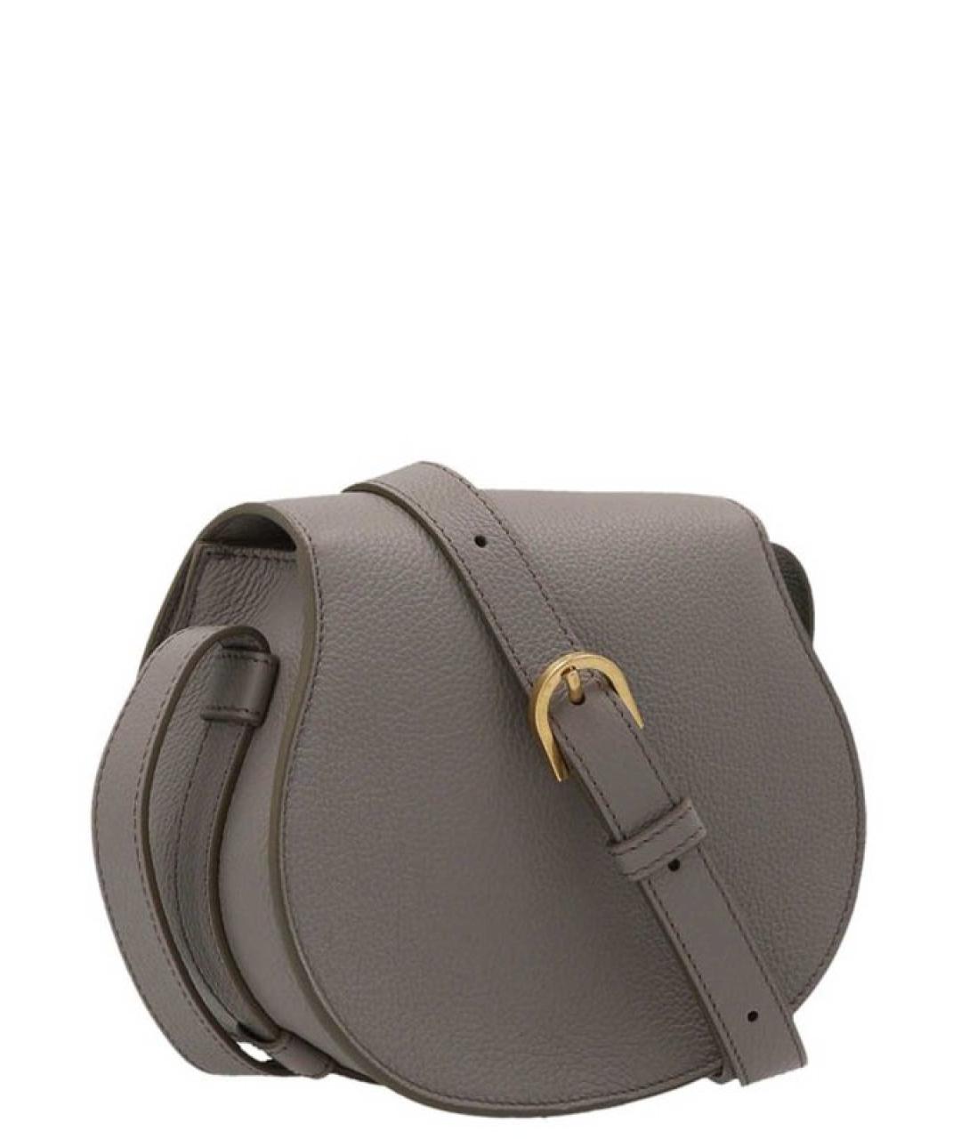 CHLOE Серая кожаная сумка через плечо, фото 2
