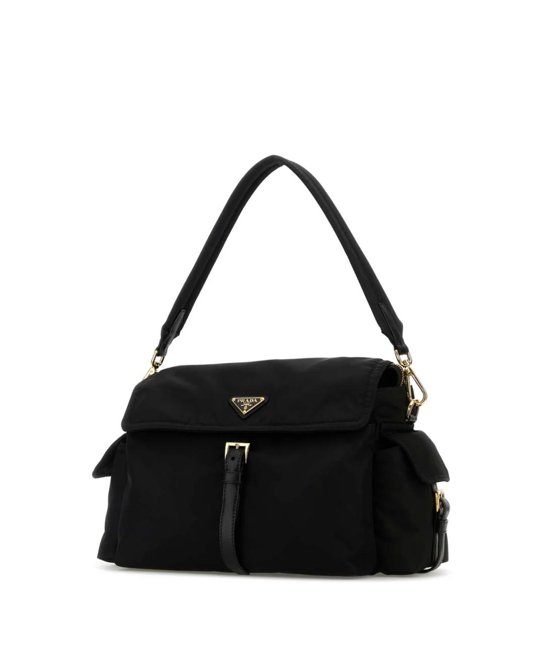 PRADA Черная синтетическая сумка через плечо, фото 3