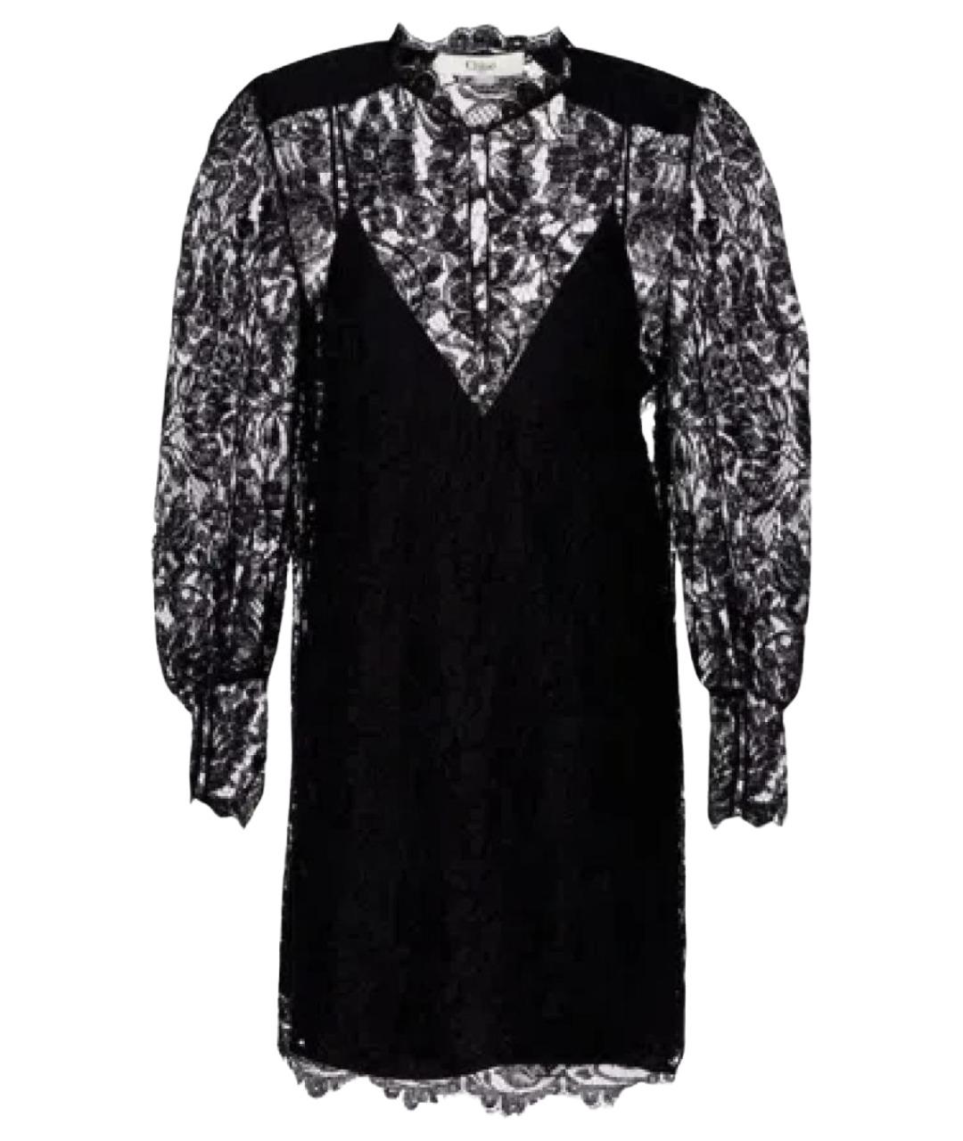 CHLOE Черное повседневное платье, фото 1