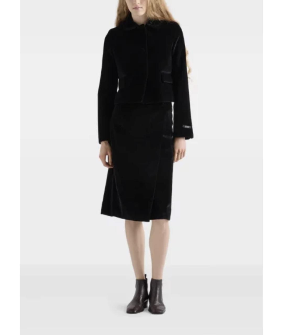 PRADA Черный жакет/пиджак, фото 2