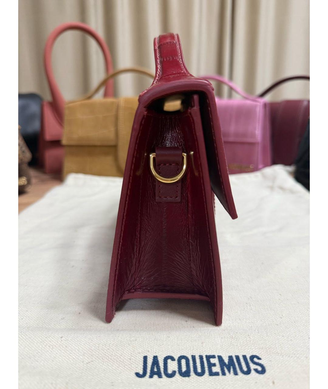 JACQUEMUS Кожаная сумка через плечо, фото 5