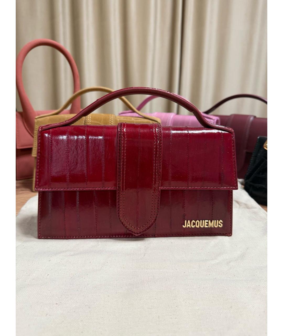 JACQUEMUS Кожаная сумка через плечо, фото 2