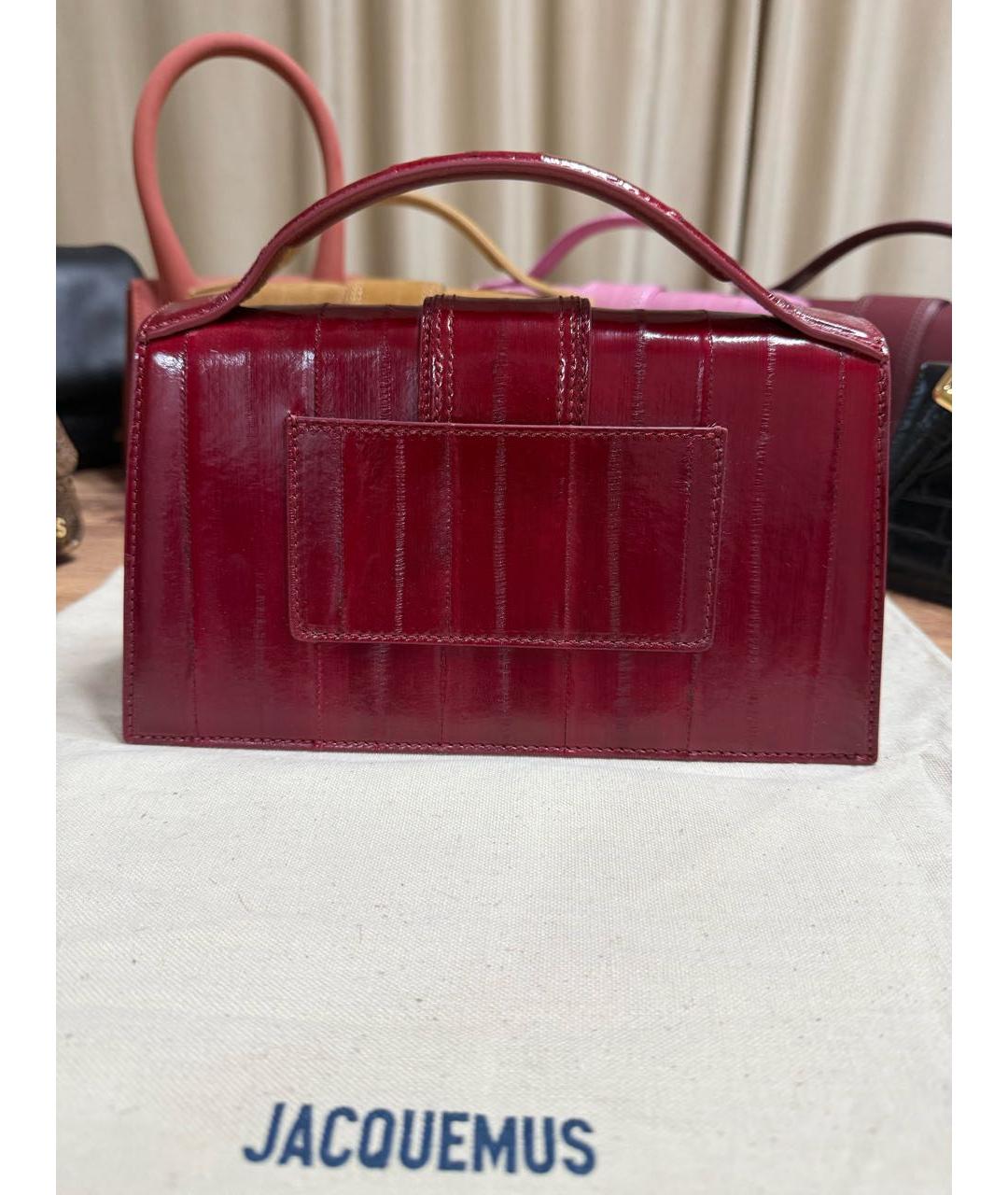 JACQUEMUS Кожаная сумка через плечо, фото 3