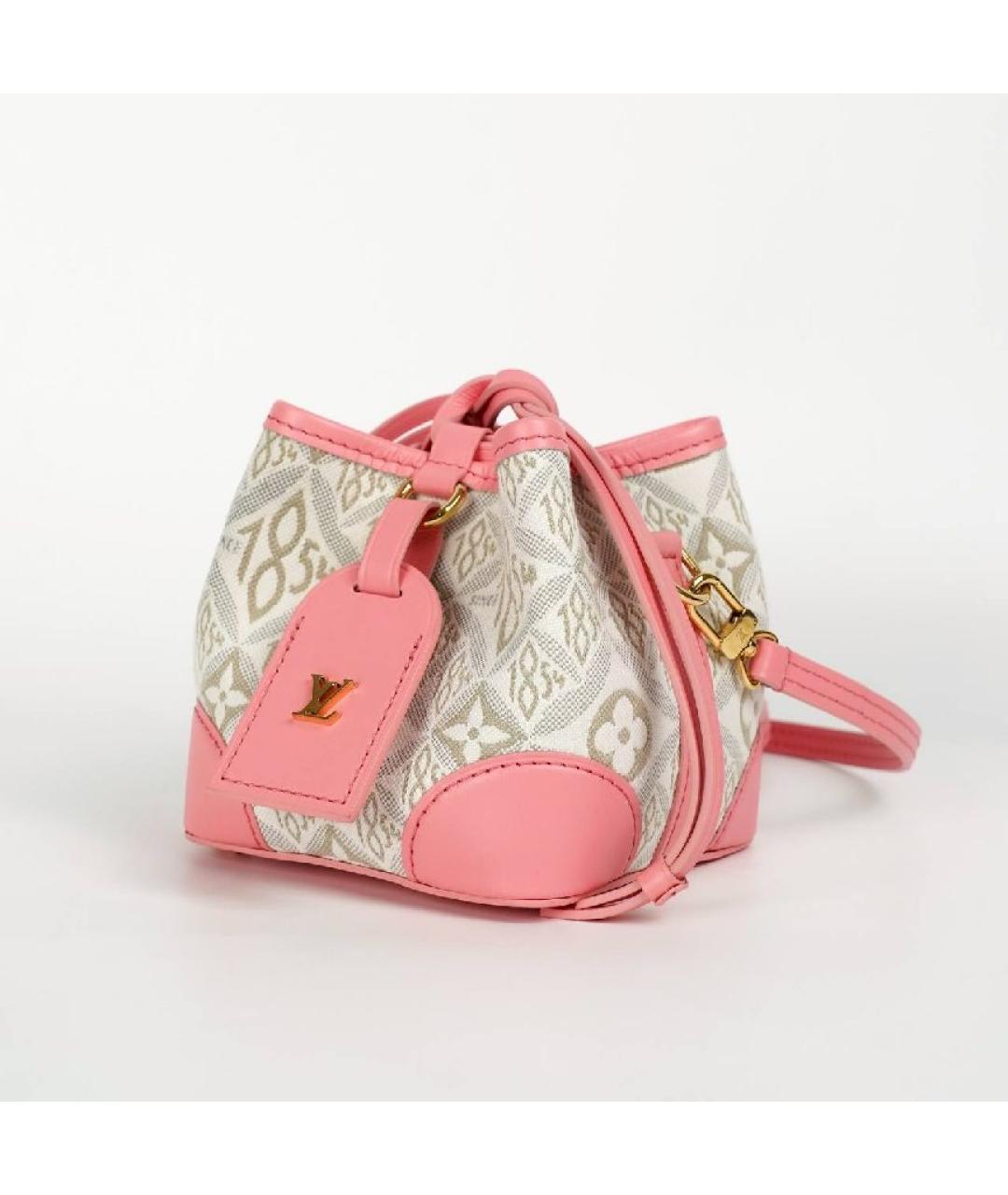 LOUIS VUITTON Розовый кожаный рюкзак, фото 6