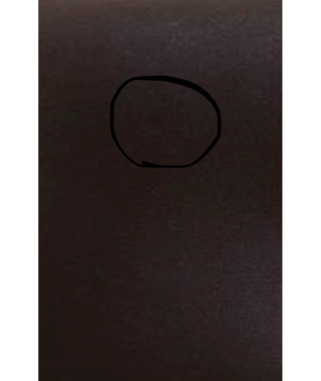 JACQUEMUS Коричневая кожаная сумка через плечо, фото 8