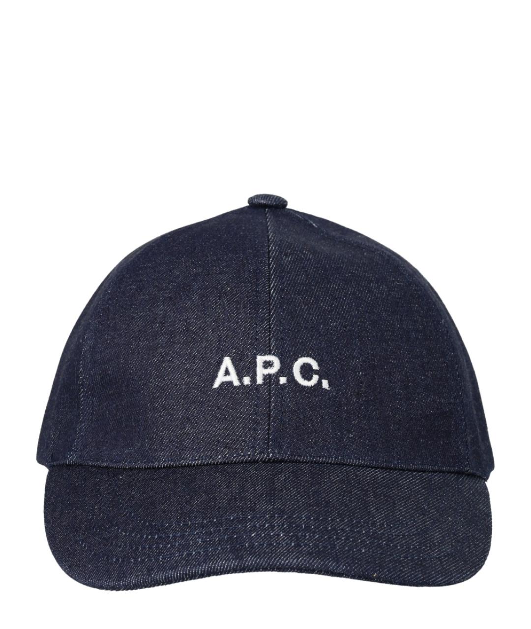 A.P.C. Синяя хлопковая кепка/бейсболка, фото 1