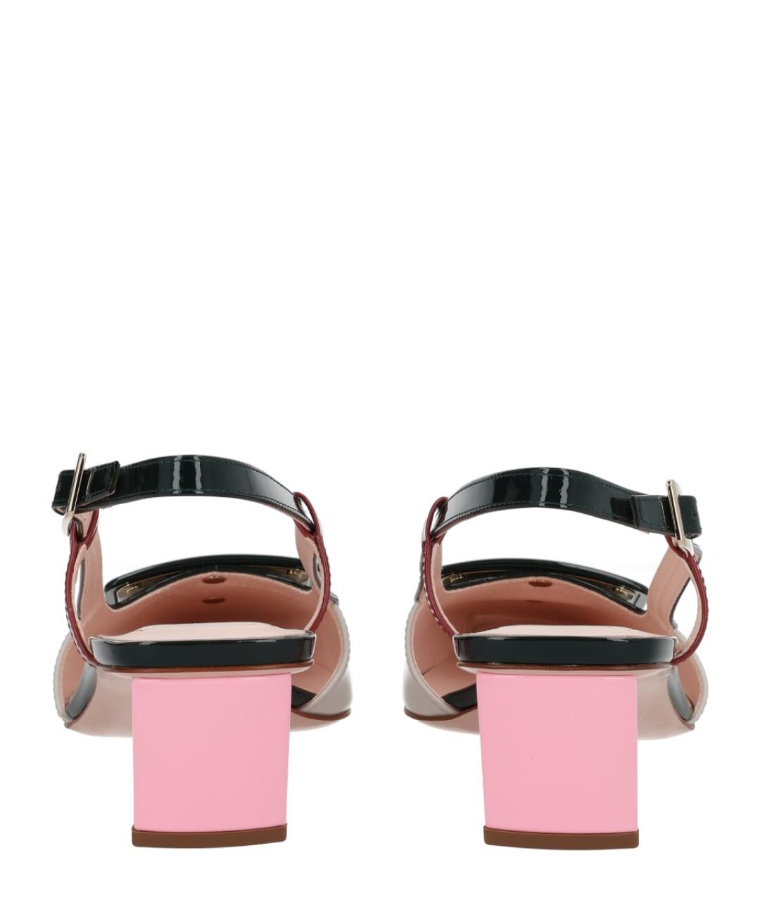 ROGER VIVIER Черные кожаные туфли, фото 3