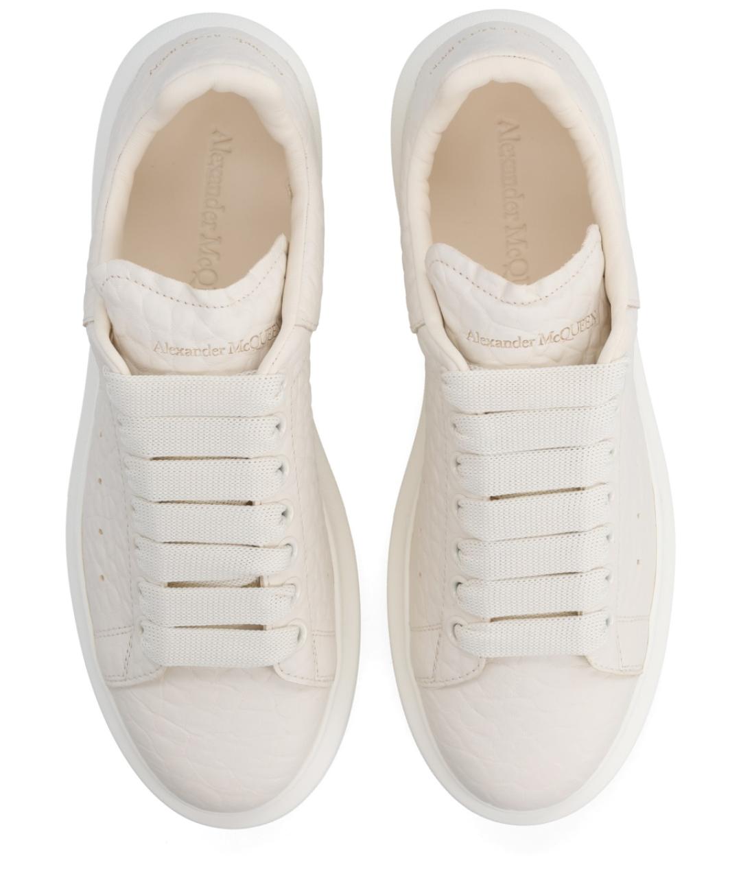 ALEXANDER MCQUEEN Кожаные кроссовки, фото 4