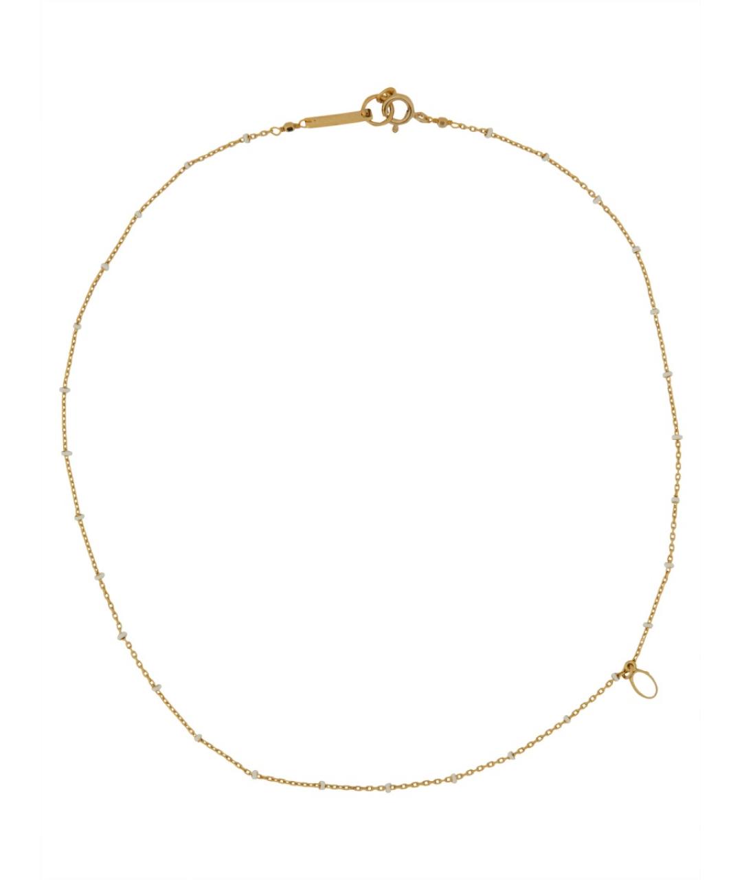 ISABEL MARANT Золотая металлическая цепочка, фото 2